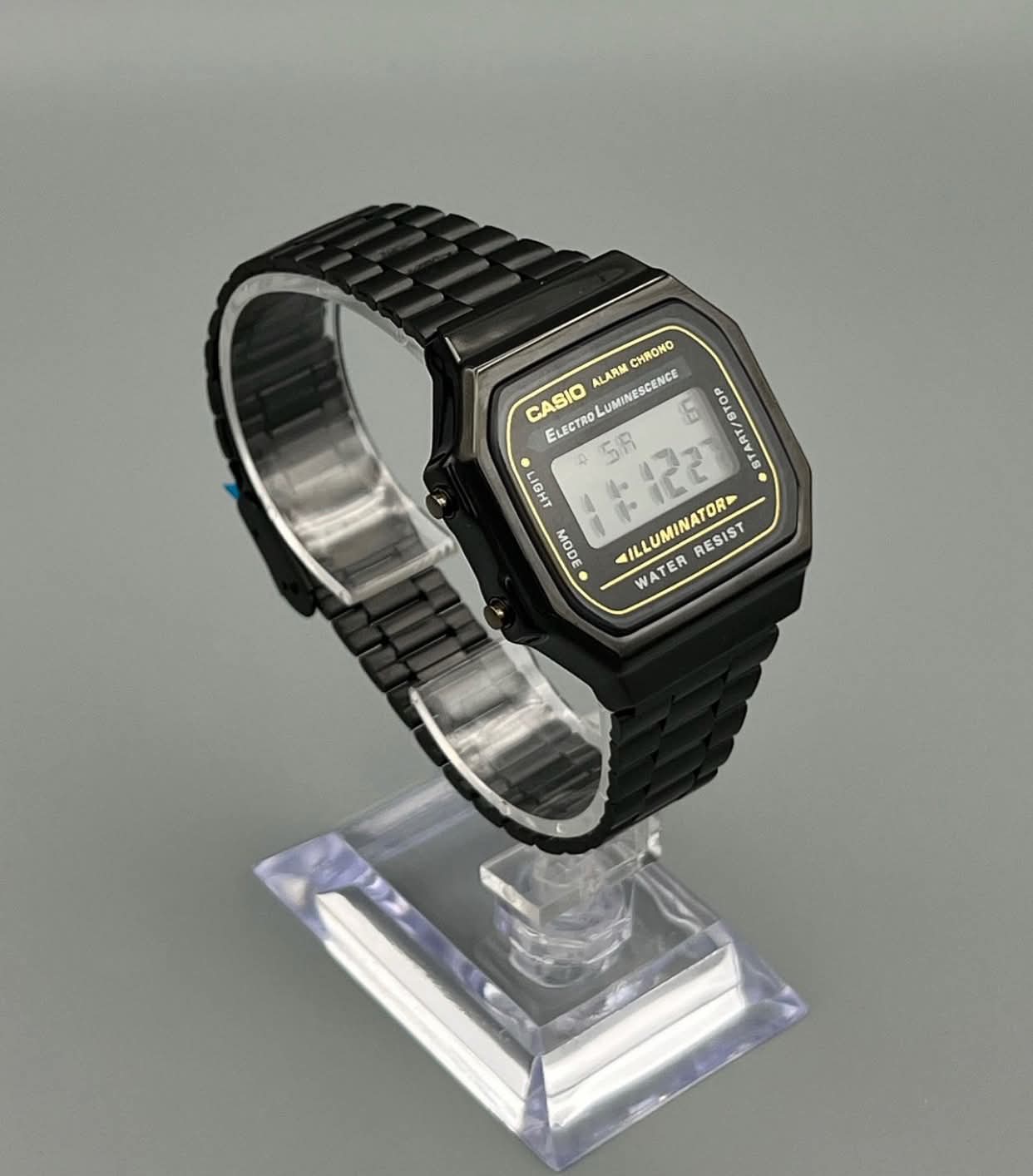 Casio Digital Watch (Black Stainless Steel)