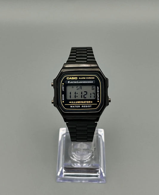 Casio Digital Watch (Black Stainless Steel)