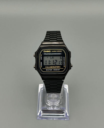Casio Digital Watch (Black Stainless Steel)