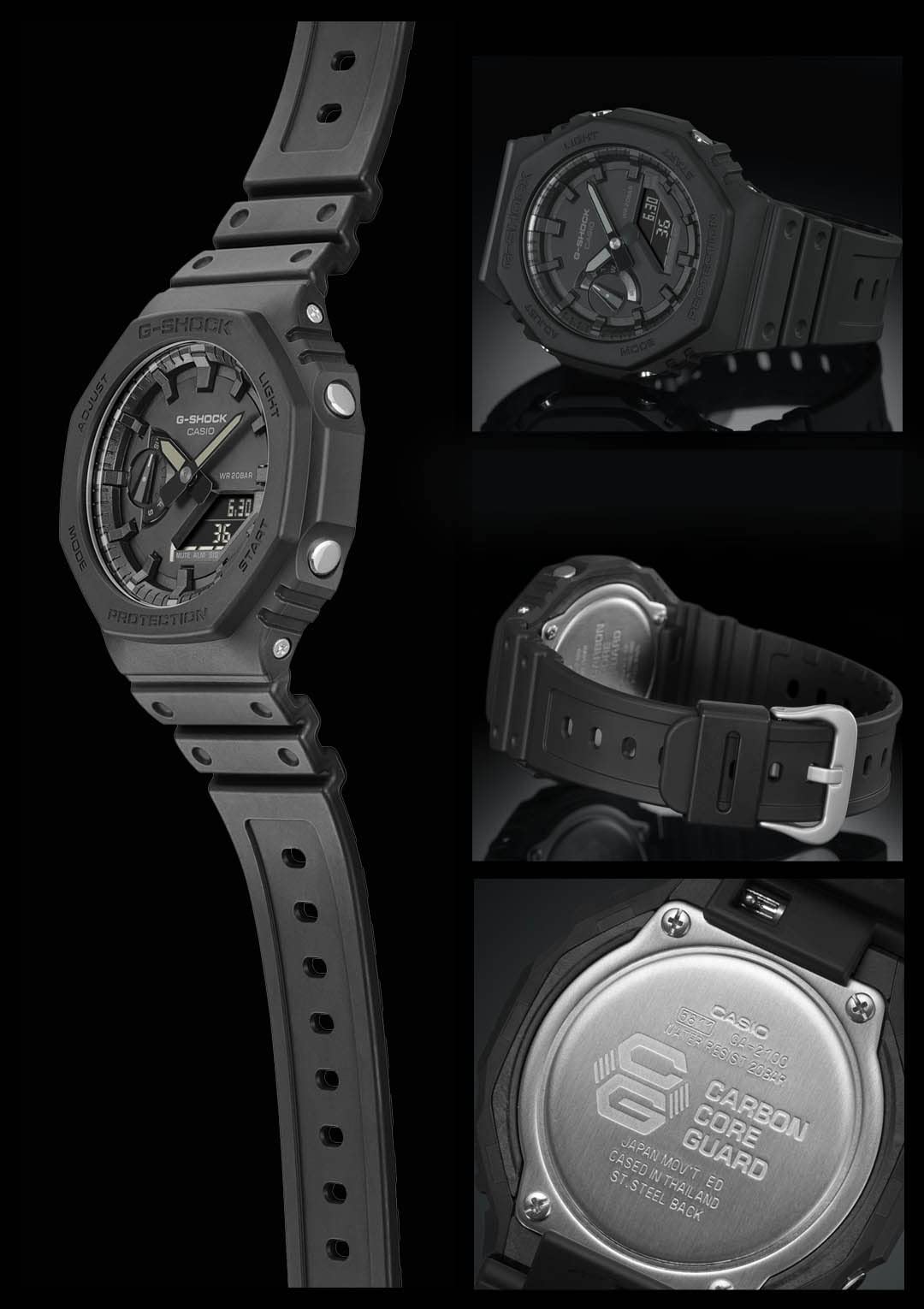 CASIO G-SHOCK GA-2100-1A1ER